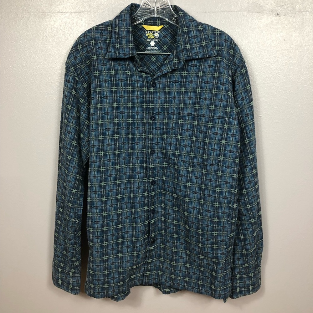 Mountain Hardwear Textured Flannel Button Down